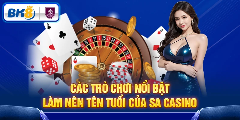 Kho game hấp dẫn tại SA Casino